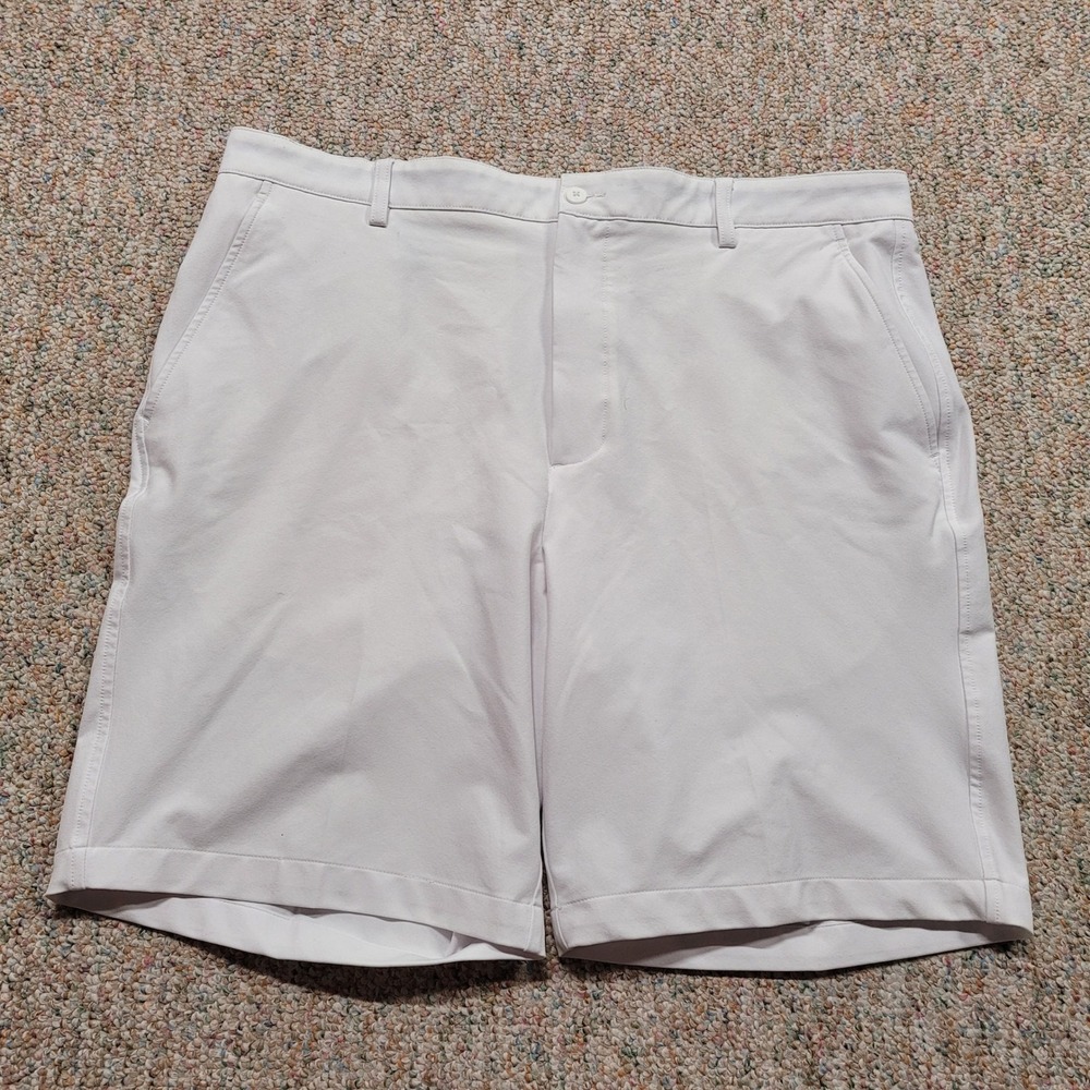 FootJoy Golf Shorts Men 38 White Performance Athletic Golf Outdoors Preppy